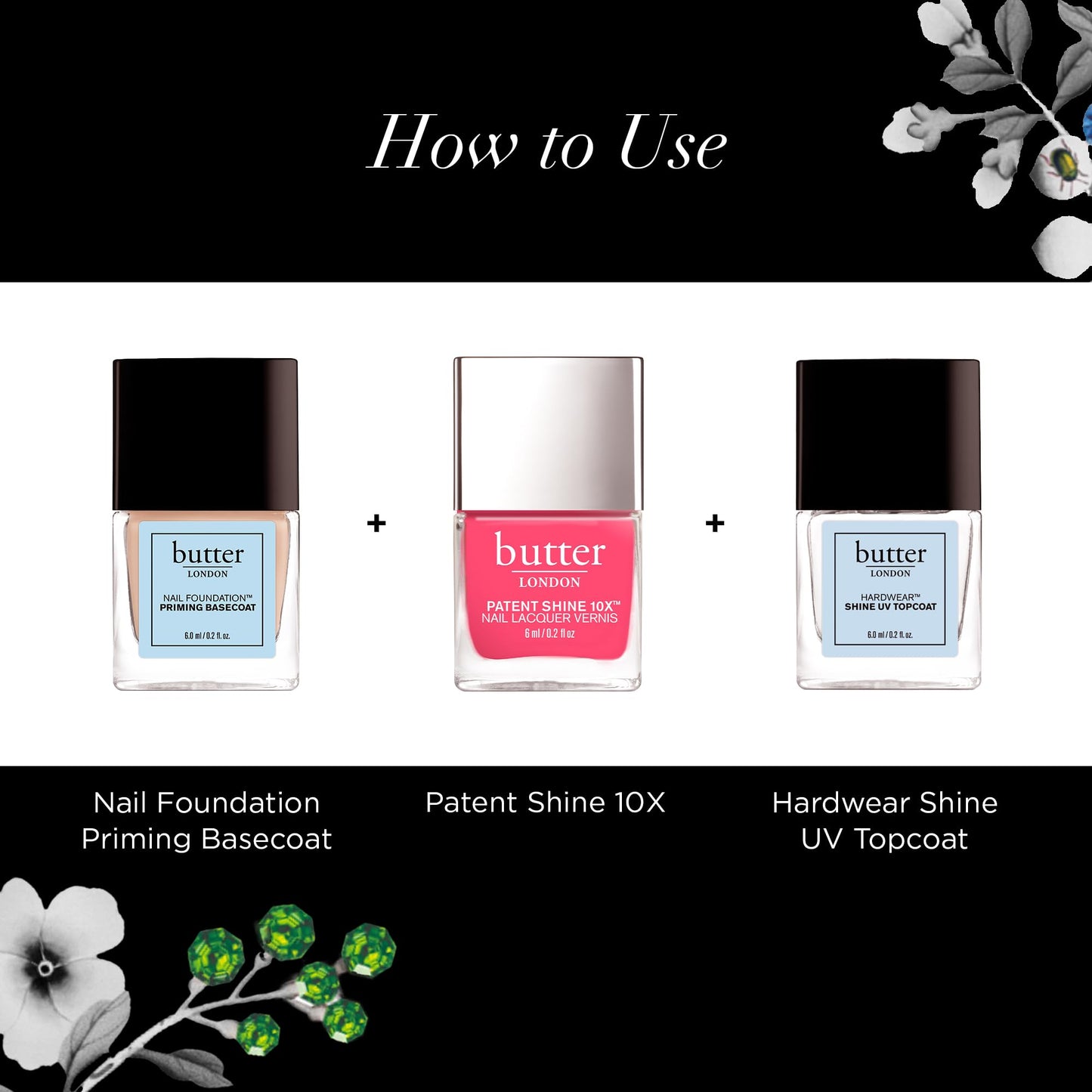 butter LONDON Patent Shine 10X Nail Lacquer Polish, Flusher Blusher - Gel-Like Finish & Chip-Resistant Nail Lacquer Helps Protects & Strengthens Nails - Vegan & Cruelty-Free