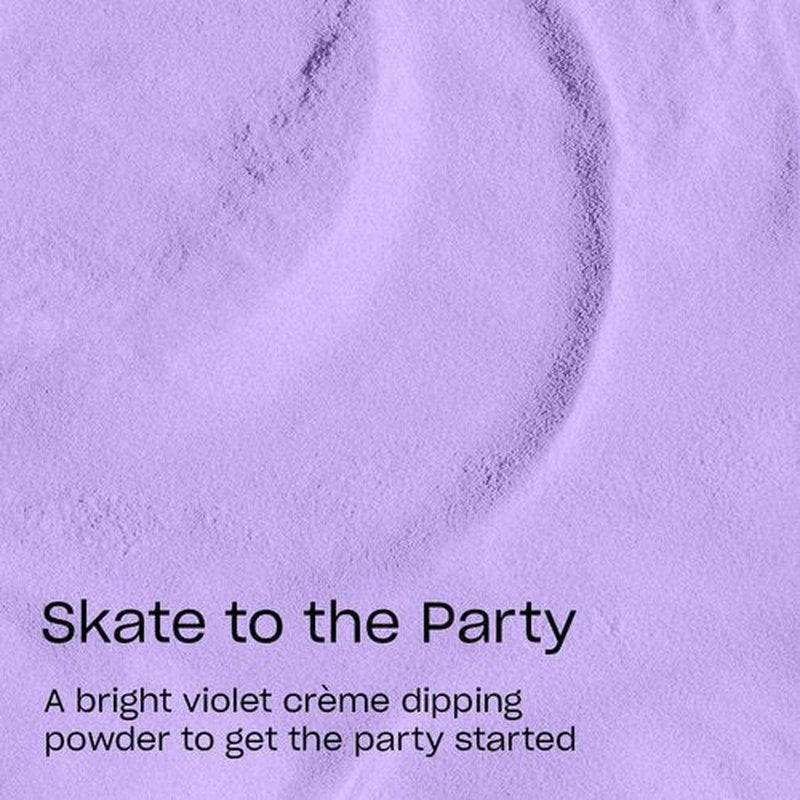 OPI Powder Perfection Skate to the Party | Opaque Purple Purple Crème Nail Dipping Powder | Summer Make the Rules Collection