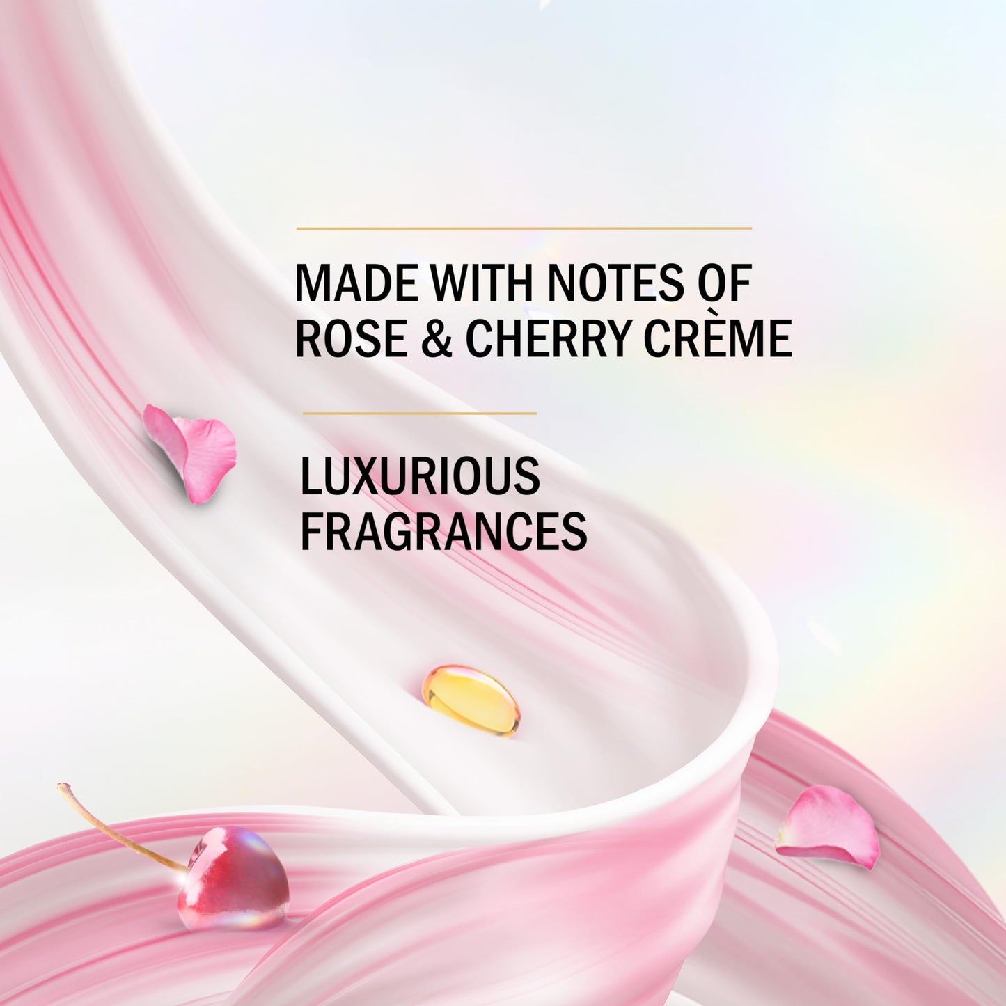 Olay Body Wash for Women,Indulgent Moisture,24hr Moisturizing & Nourishing Formula,Infused with Vitamin B3 Complex,Luxurious Fragrances,Rose & Cherry Creme Scent,20 fl oz,(Pack of 2)