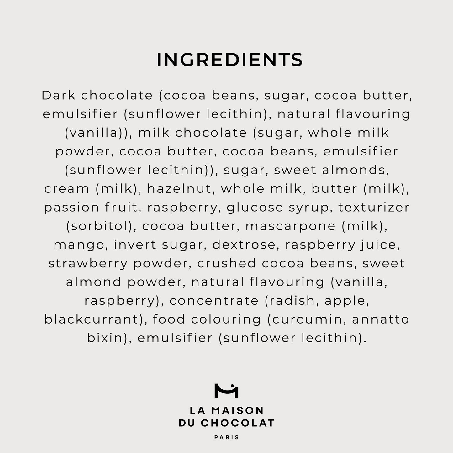LA MAISON DU CHOCOLAT Gesture Gift Box, Gourmet Dark And Milk French Chocolate Gift Box (6 Pieces)
