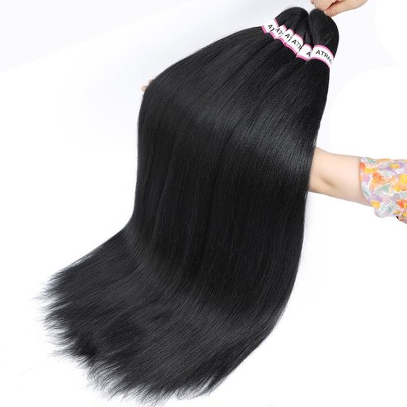 ATRAENTE Pre Stretched Braiding Hair 18 Inch 8 Packs Long Braiding Hair Prestretched For Box Braids Soft Yaki Texture Lightweight Natural For Daily Use And Holidays(18"1#)