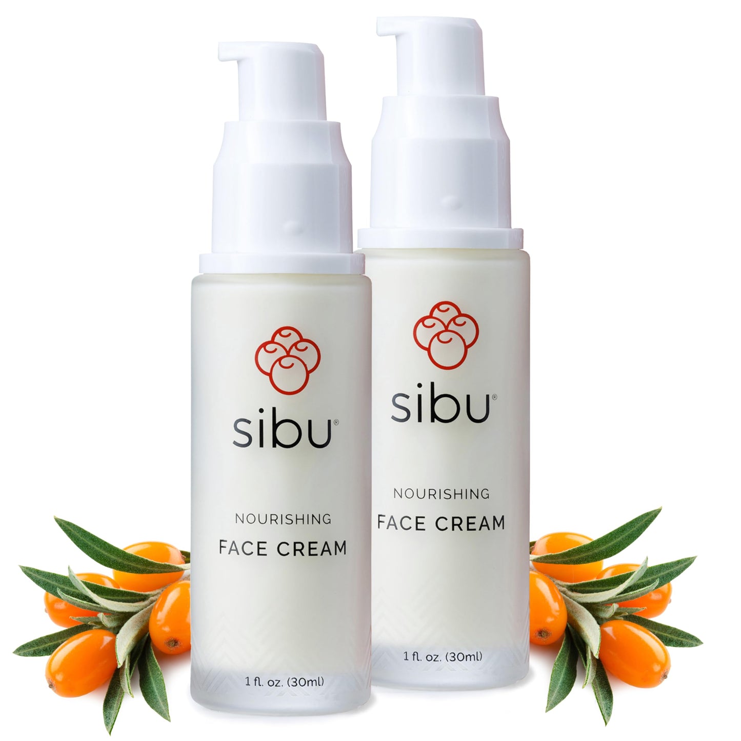 sibu Sea Buckthorn Nourishing Face Cream (1oz), Lightweight and Hydrating Face Cream – Amazing for Sensitive Skin, Breakouts, & Irritation