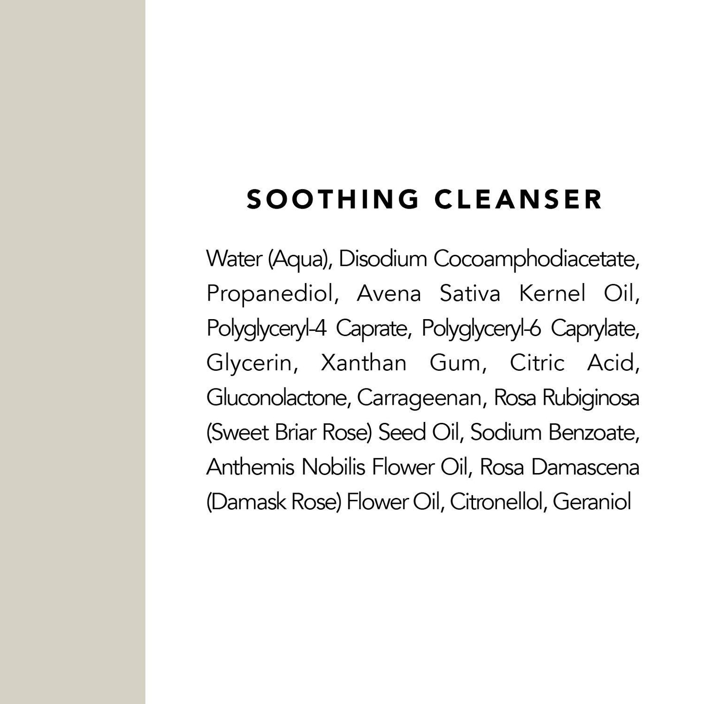 Indie Lee Soothing Facial Cleanser - Moisturizing Face Wash + Makeup Remover for Sensitive Skin - Plump, Hydrate + Calm Redness with Rose Damascena + Chamomile Oil for Skin (125ml)
