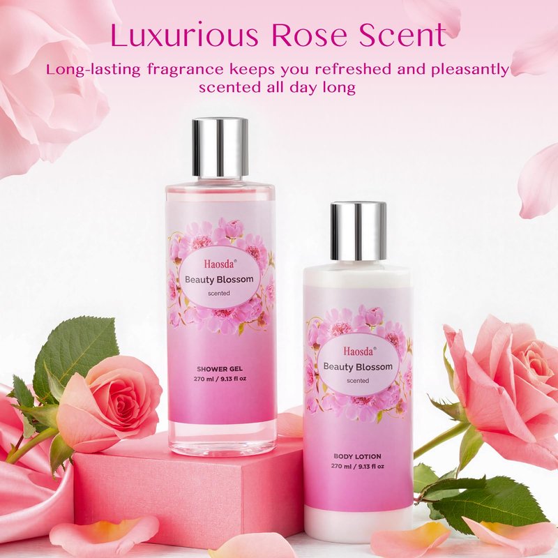 Bath Set Spa Gifts for Women Mothers Day Gifts Basket Relaxing Home Spa Bath and Body Set Luxury Self Care Kit with Essential Oil Body Lotion Birthday Gift for Her