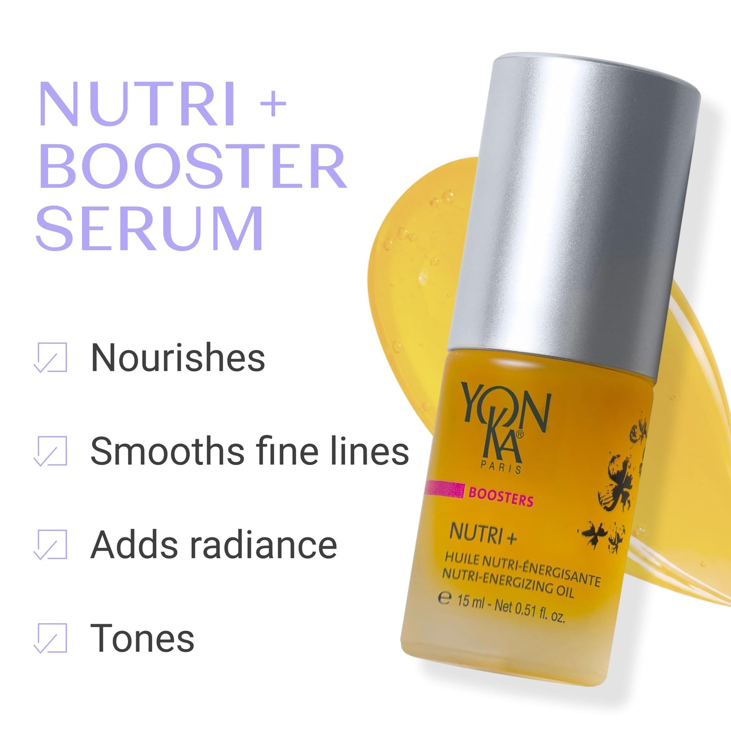 Yonka Booster Nutri+, Nourishing Facial Oil, 0.51 fl oz