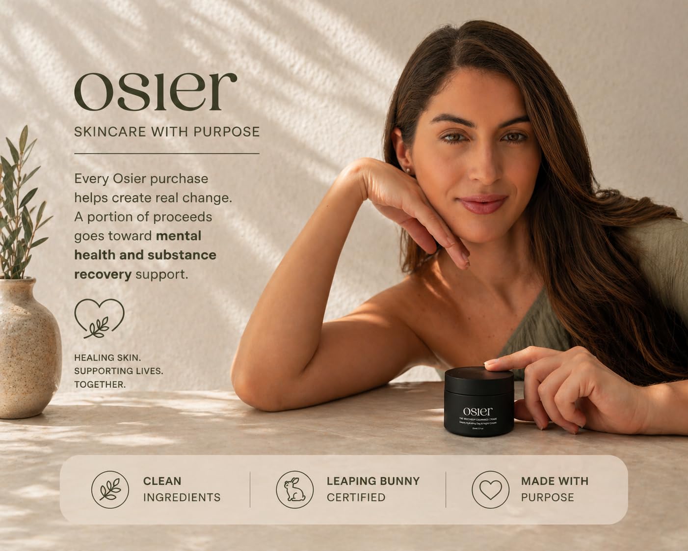 Osier The Recovery Ceramide Cream | Korean Skincare | Facial Moisturizer