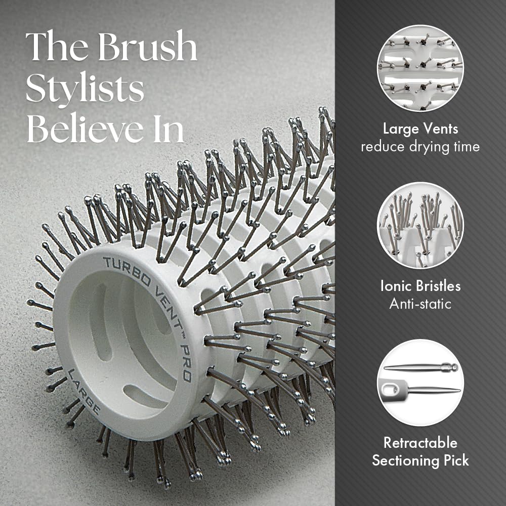 Olivia Garden Ceramic + Ion Turbo Vent Pro Hair Brush