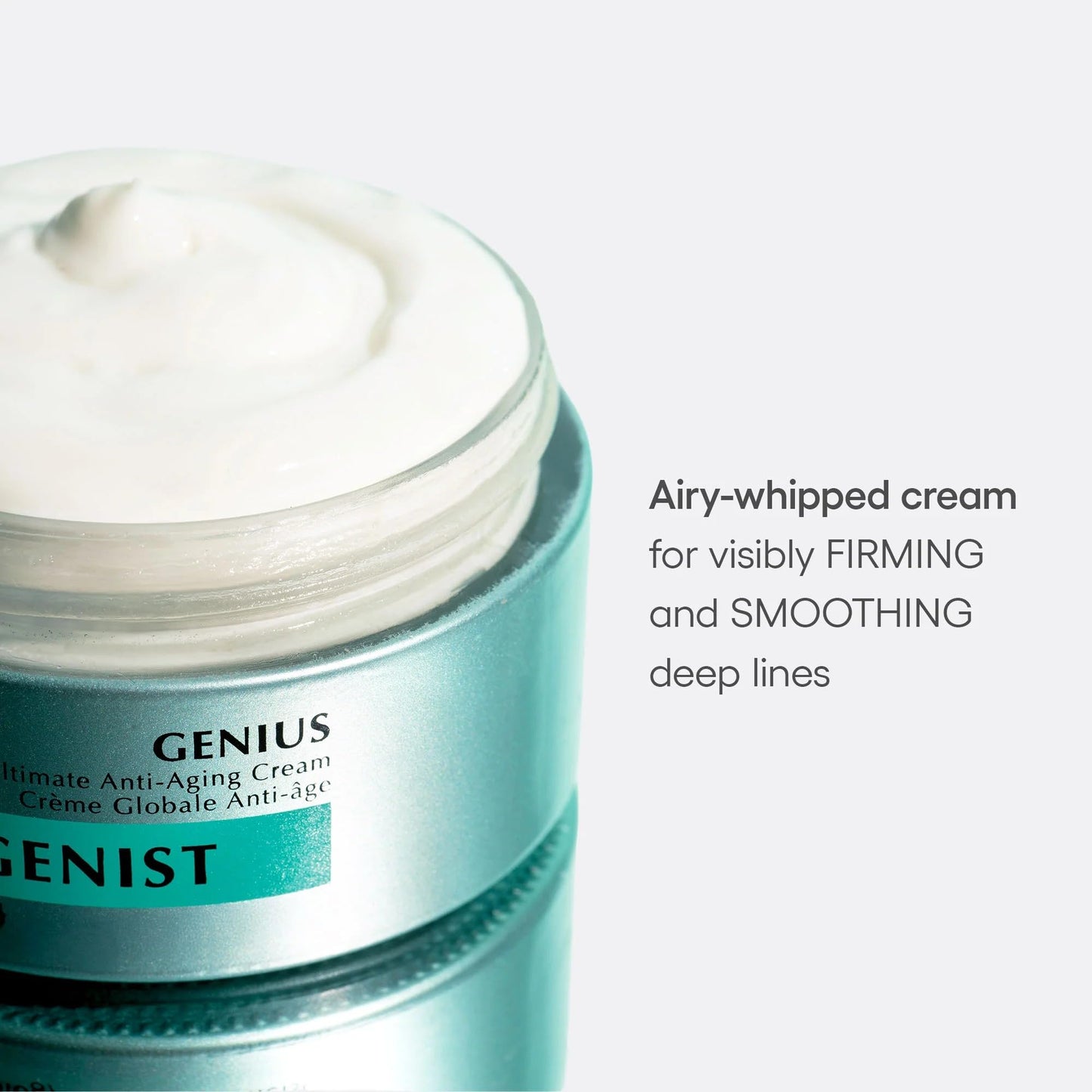 Algenist GENIUS Ultimate Anti Aging Face Cream - Firming Moisturizer with Alguronic Acid & Microalgae Oil - Helps Improve Skin Density, Elasticity & Radiance - Daily Face & Neck Cream (0.5 Fl Oz)