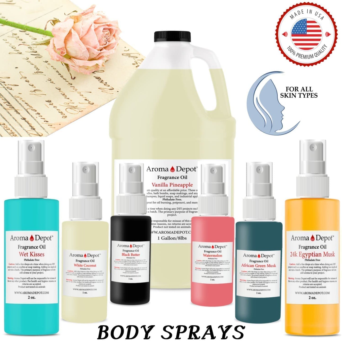 Aroma Depot Cocout Papaya 4 oz. Fragrance Oil I Perfume I Skin Oil I Scented Oil. Great for Candles, Bath Bombs, Body Butters, Creams & Lotions. Few Drops in The Diffuser, Burners, or Warmers.