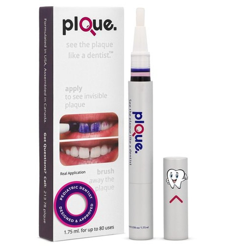 Say no to Tooth Decay. Highlights The Invisible Cavity Causing Plaque for More Effective Brushing. Designed by a Pediatric Dentist. No More Messy Tablets or Unpleasant Taste.