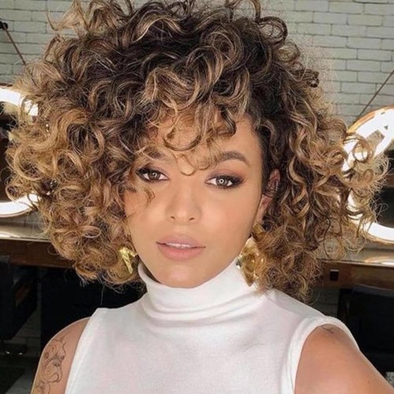 Gigastar Wand Curl Crochet Hair, Jamaican Bounce Crochet Hair 8Inch Short Curly Braids Hair Synthetic Hair Crochet Braids For Black Women (1B3027, 8inch(pack of 8)