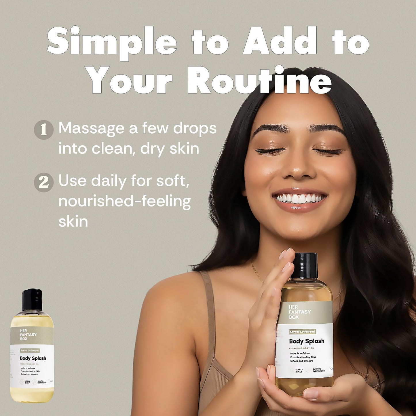 Her Fantasy Box | Body Splash Santal Driftwood