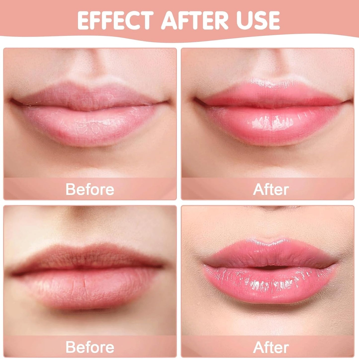 Gireatick 3PCS Lip Sleeping Mask Set, Day and Night Repair Lip Balm, Fades Lip Lines, Brighten Color, Deep Hydration, Lip Moisturiser for Dry Chapped Peeling Cracked Lips