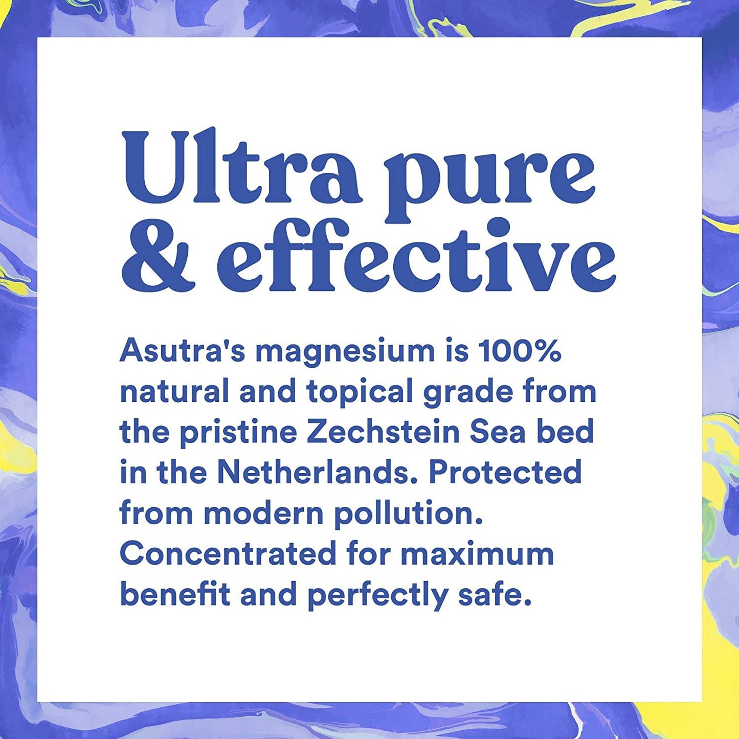 ASUTRA Everyday Magnesium Lotion with OptiMSM, 6.76 fl oz - Topical Magnesium, Rapid Absorption, Vitamins A and E, Shea Butter for Soft, Smooth Skin, Lemongrass Essential Oil