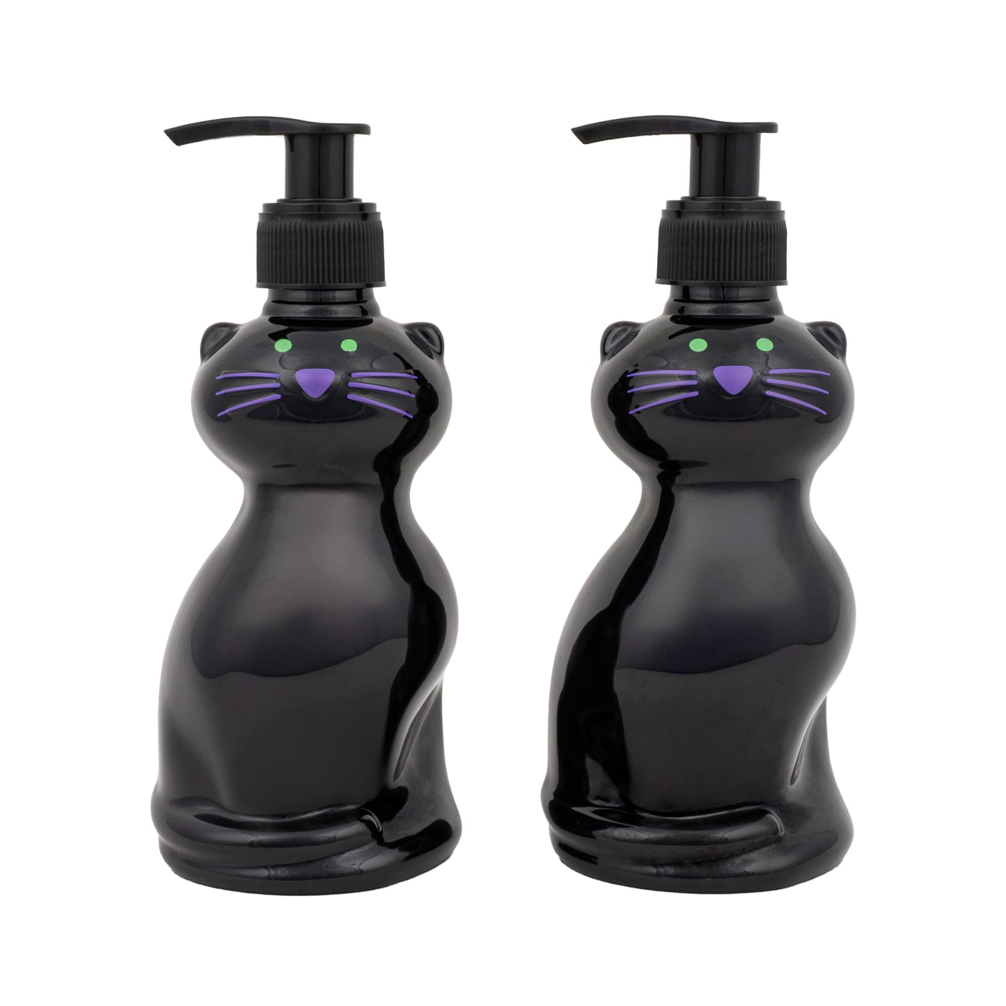 Simple Pleasures Black Pumpkin Scented Liquid Hand Soap Dispenser - Autumn & Halloween Novelty Décor – Decorative Refillable Hand Pump for Kitchen Countertop and Bathroom Sink