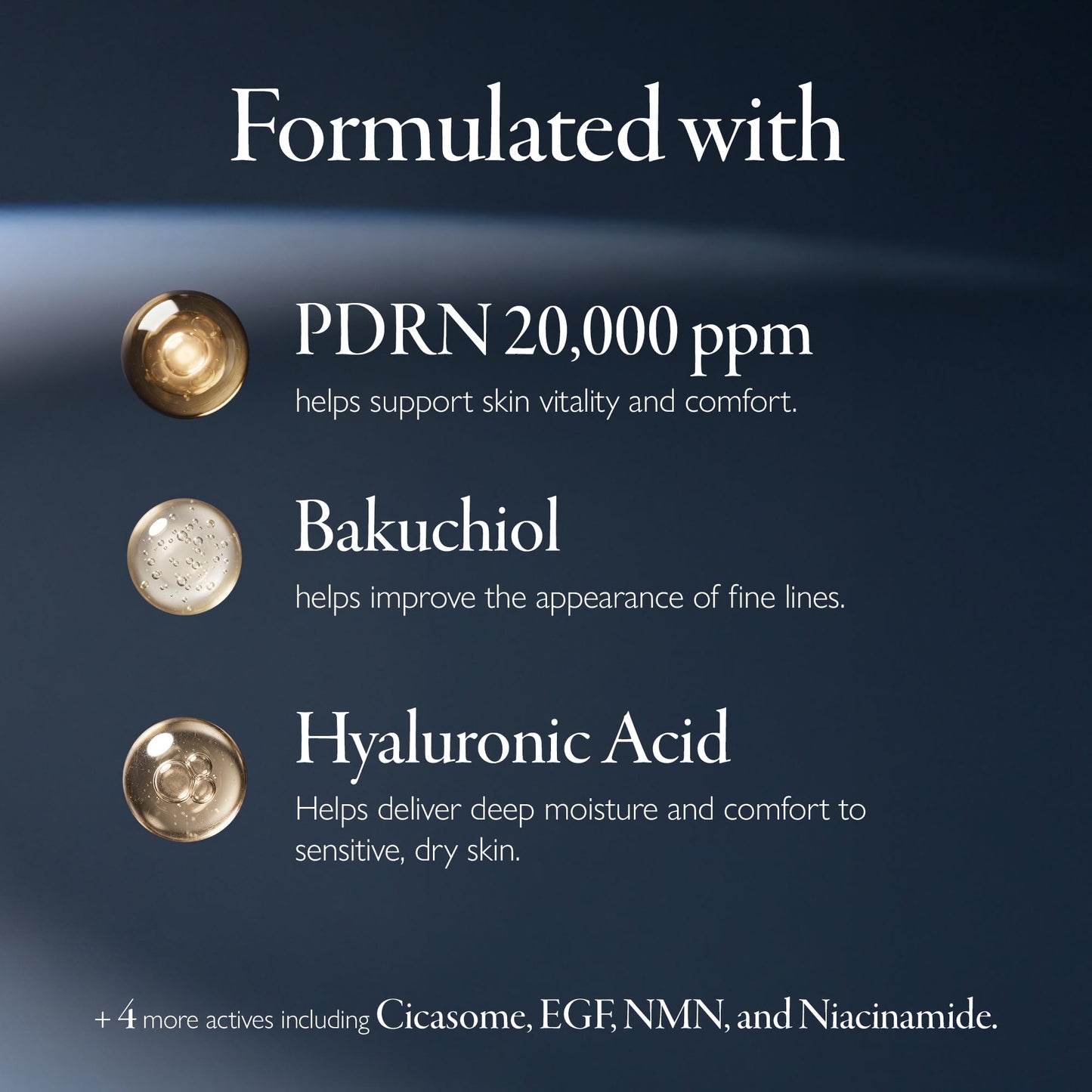 OURDERM PDRN Complete Intensive Cream, PDRN 20,000ppm Daily Face Moisturizer for Skin Hydration & Conditioning, Lightweight Korean Skincare Formula