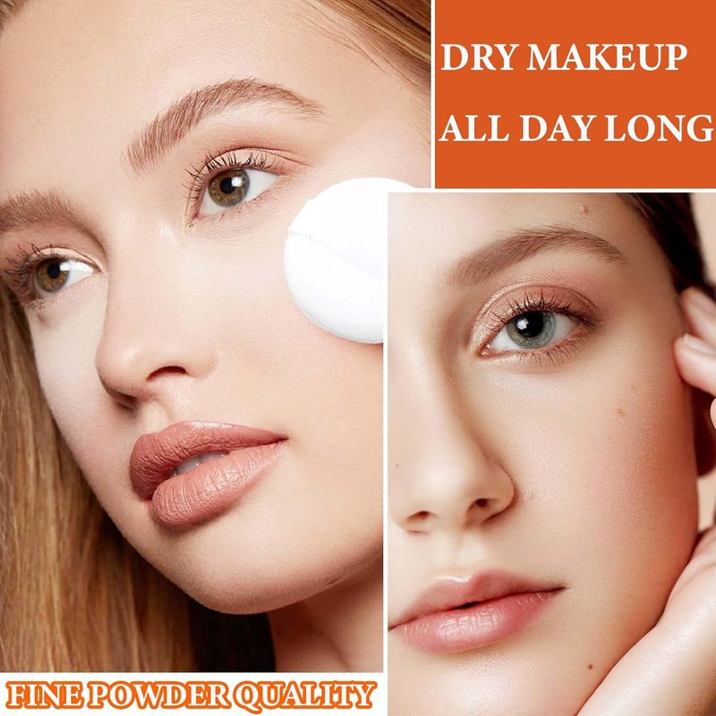 Translucent Oil Control Loose Face Powder - Long Lasting Matte Finish | Brightens Skin Tone & Covers Blemishes