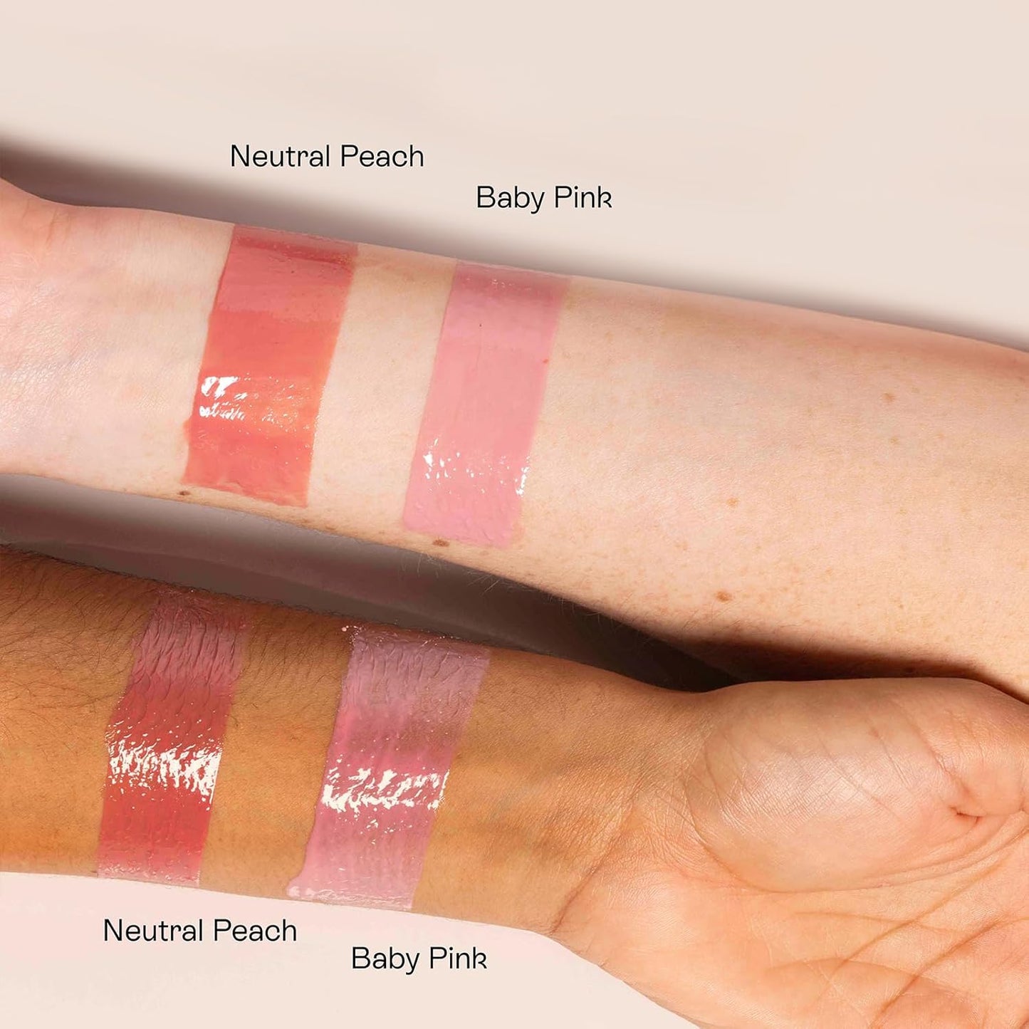BeautyStat C Lip Serum - Hydrating Vitamin C Formula | Baby Pink Shade