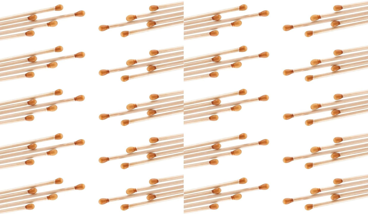 100/Pack Wood Silver Nitrate Caustic 6" Sticks Long Caustic Applicators Individual Use Sticks