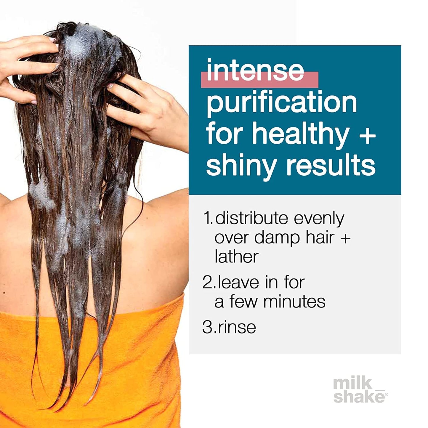 Purifying Blend Shampoo for Oily Hair - milk_shake Deep Cleansing Formula