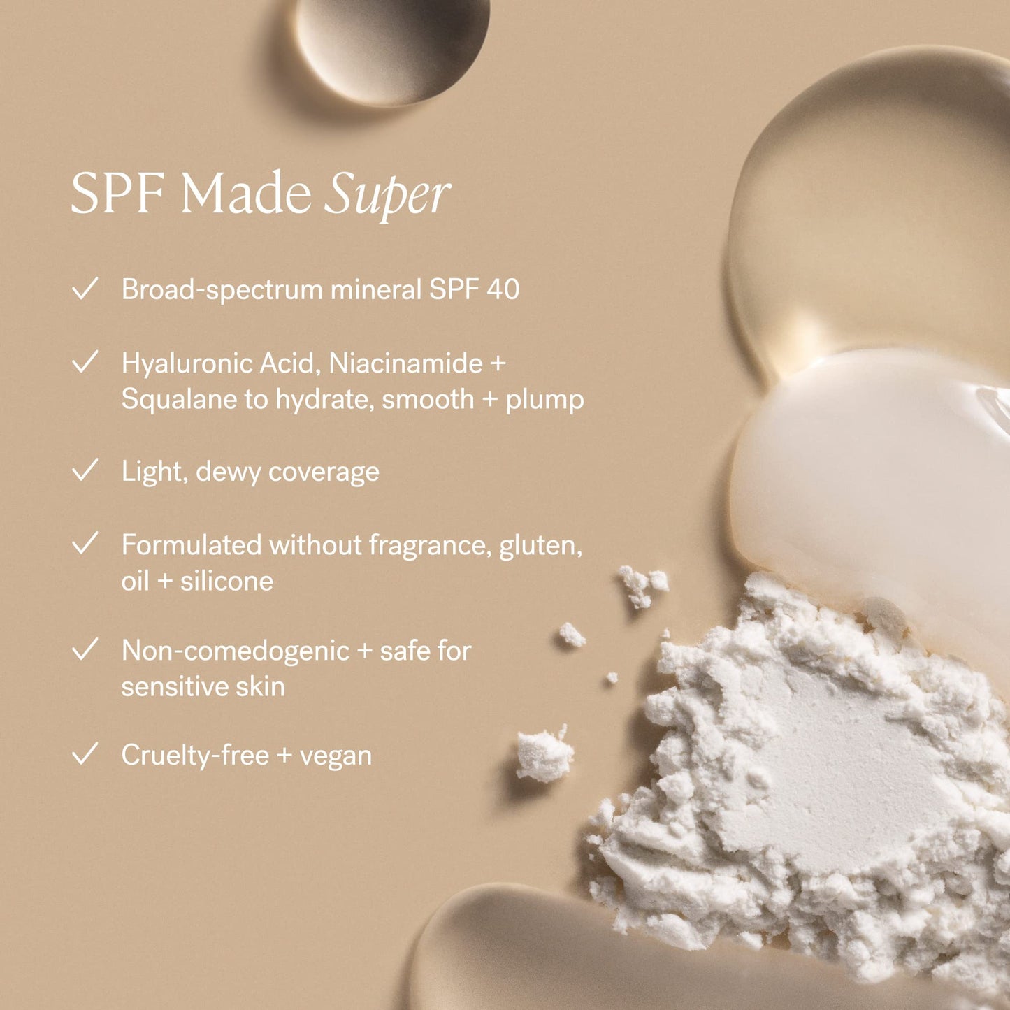 ILIA - Super Serum Skin Tint SPF 40 | Lightweight Foundation With Mineral SPF | Hydrate, Smooth, Plump | Non-Comedogenic, Clean, Cruelty-Free & Vegan (Pavones ST16, 1 fl oz | 30 ml)