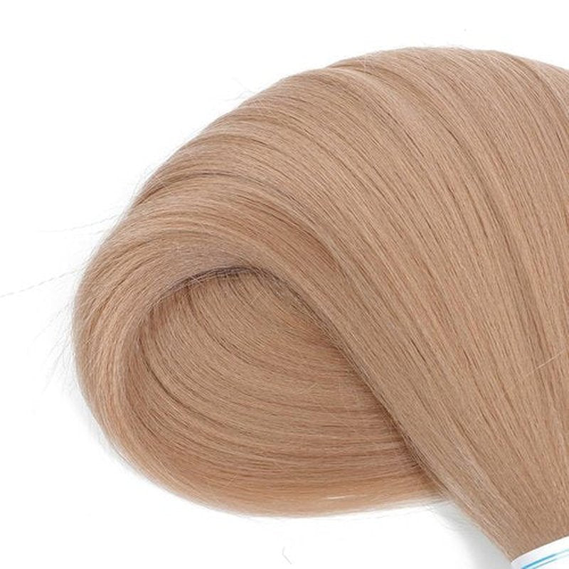Newluyang Pre Stretched Braiding Hair, Synthetic Crochet Hair Braids,26 inch 3 packs Hot Water Setting Professional Yaki Texture Crochet Hair Extension Braids.（24#/Light Brown Blonde）