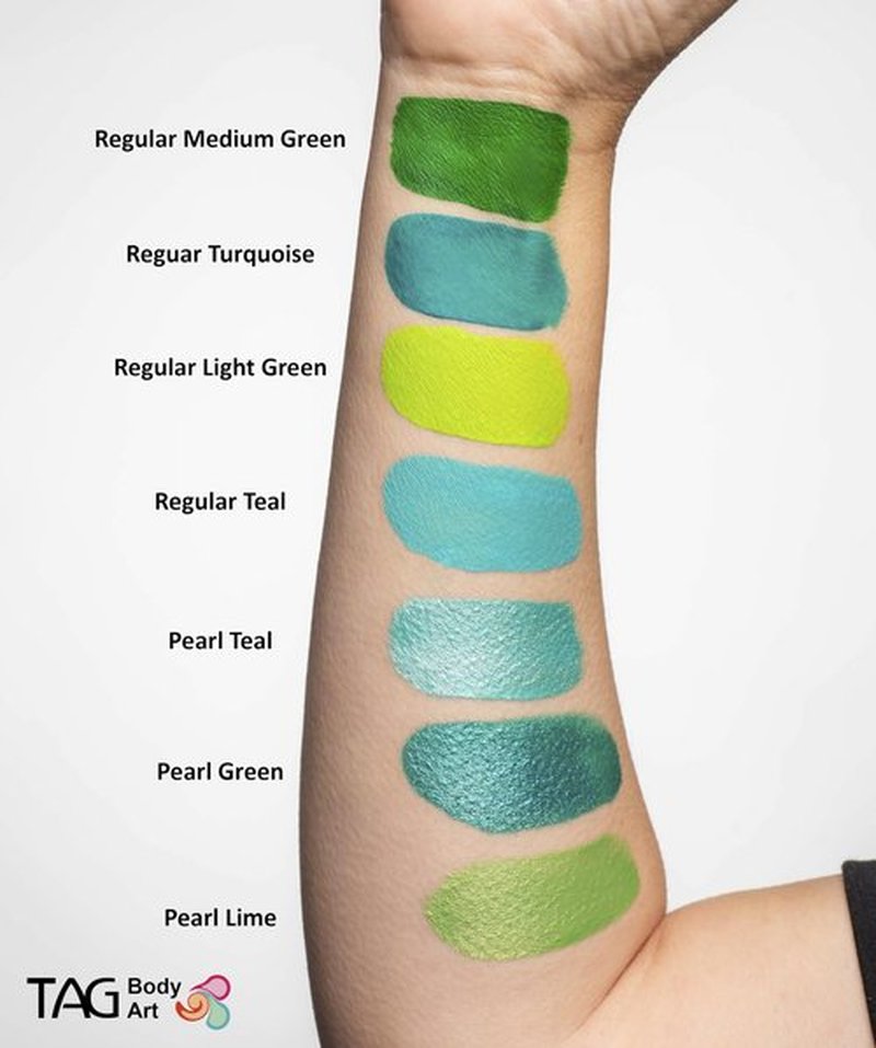 TAG Face and Body Paint - Regular Green 90gm