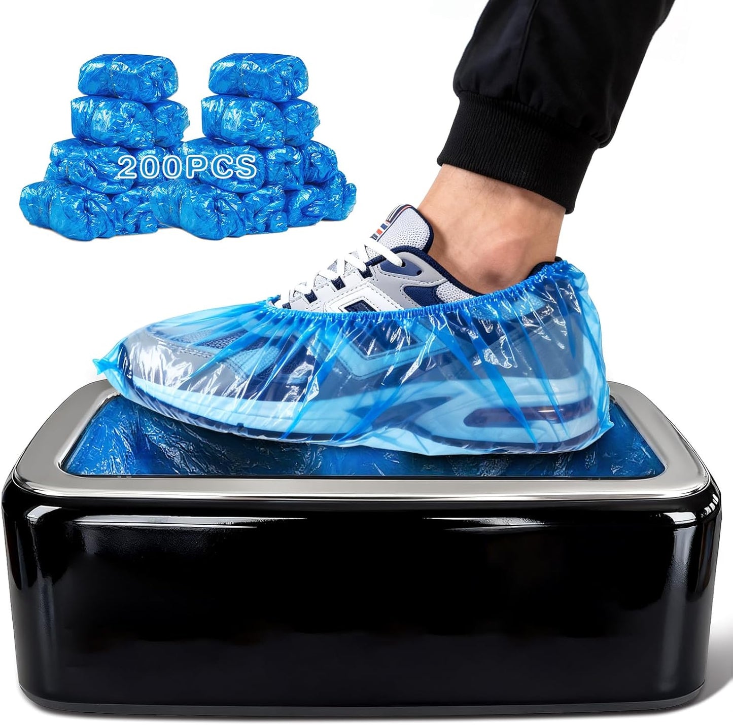 Shoe Cover Dispenser Machine - Automatic Disposable Shoe Cover Dispenser | Durable & Easy to Use