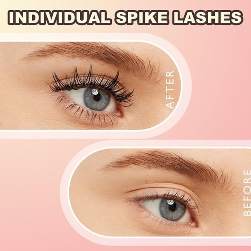 BERSHNOR Natural Manga Lashes Clusters DIY Individual Doll Eyelashes Faux Mink Fake Clusters Lashes