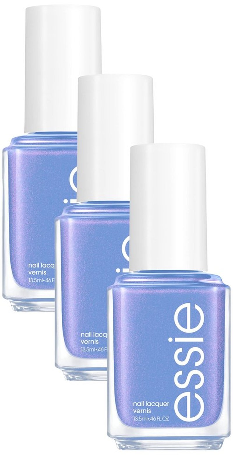 essie Salon-Quality Nail Polish, 8-Free Vegan, Periwinkle Blue, You Do Blue, 0.46 fl oz (Pack of 3)