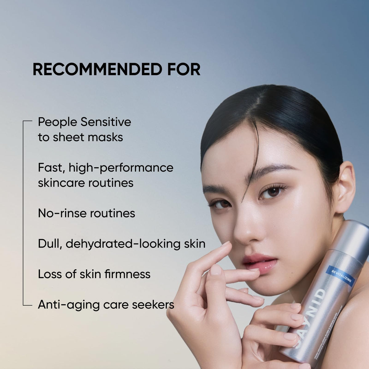 SAYNID PDRN Revitalizing CO2 Bubble Serum Mask | Fast-Absorbing Bubble Texture | Instant Glow, Skin Barrier Repair & Deep Hydration