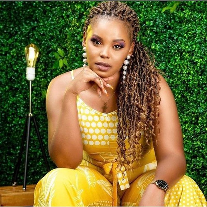 6packs Curly Faux Locs Crochet Hair 14 Inch Ombre Blonde River Goddess Locs Crochet Braids for Black Women Boho Styles Pre Loop Crochet Locs with Curly Hair in Middle Synthetic Bohemian Curls #T27