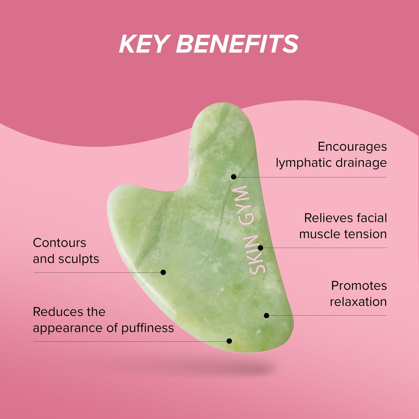 Skin Gym Sculpty Heart Gua Sha