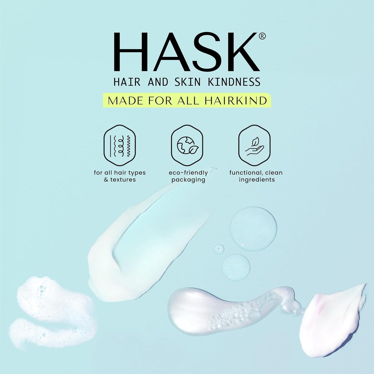 5-in-1 HASK Curl Care Leave-In Spray Conditioner Bundle - Vegan, Color Safe, Sulfate & Paraben Free