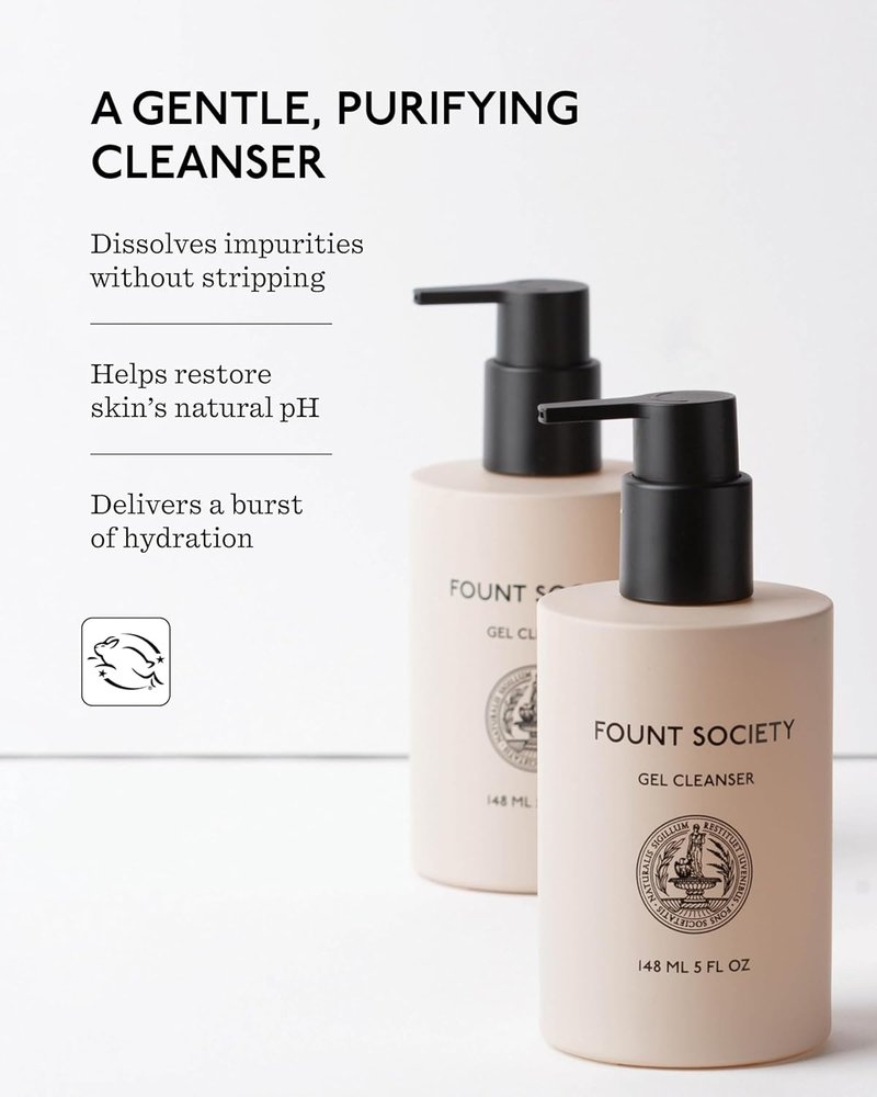 Gentle Gel Cleanser - Hydrating Face Wash for Refreshed Skin | 5 fl oz | Vegan & Cruelty-Free