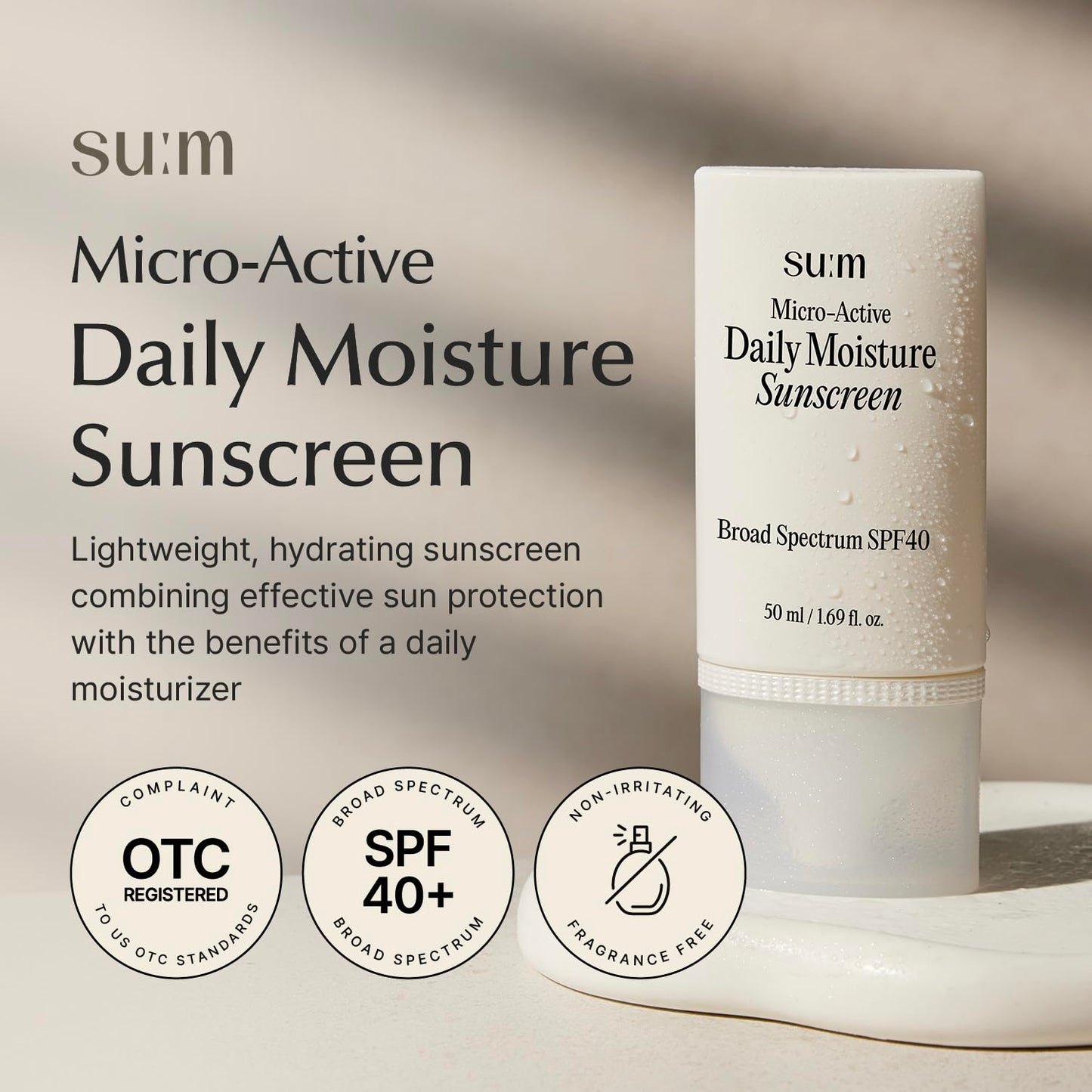 Cleanse & Shield Essentials - Pore Cleanser, 2-in-1 Korean Face Mask, Daily Moisture Sunscreen SPF 40 for UV Protection, Hydration, No White Cast. Biopeptide190, Niacinamide