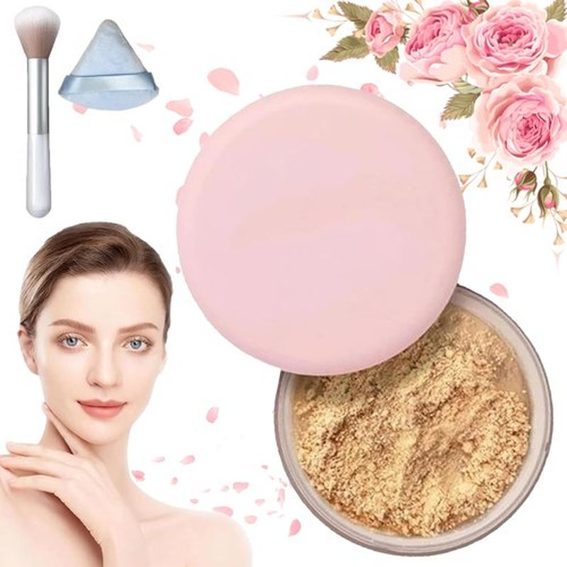 Luminance Milano Setting Powder, Blurring Setting Powder By Luminance Milano, Luminance Milano Powder, Luminance Powder, Waterproof And Sweat-Proof Setting Powder For All Skin Tones (06, 6G)
