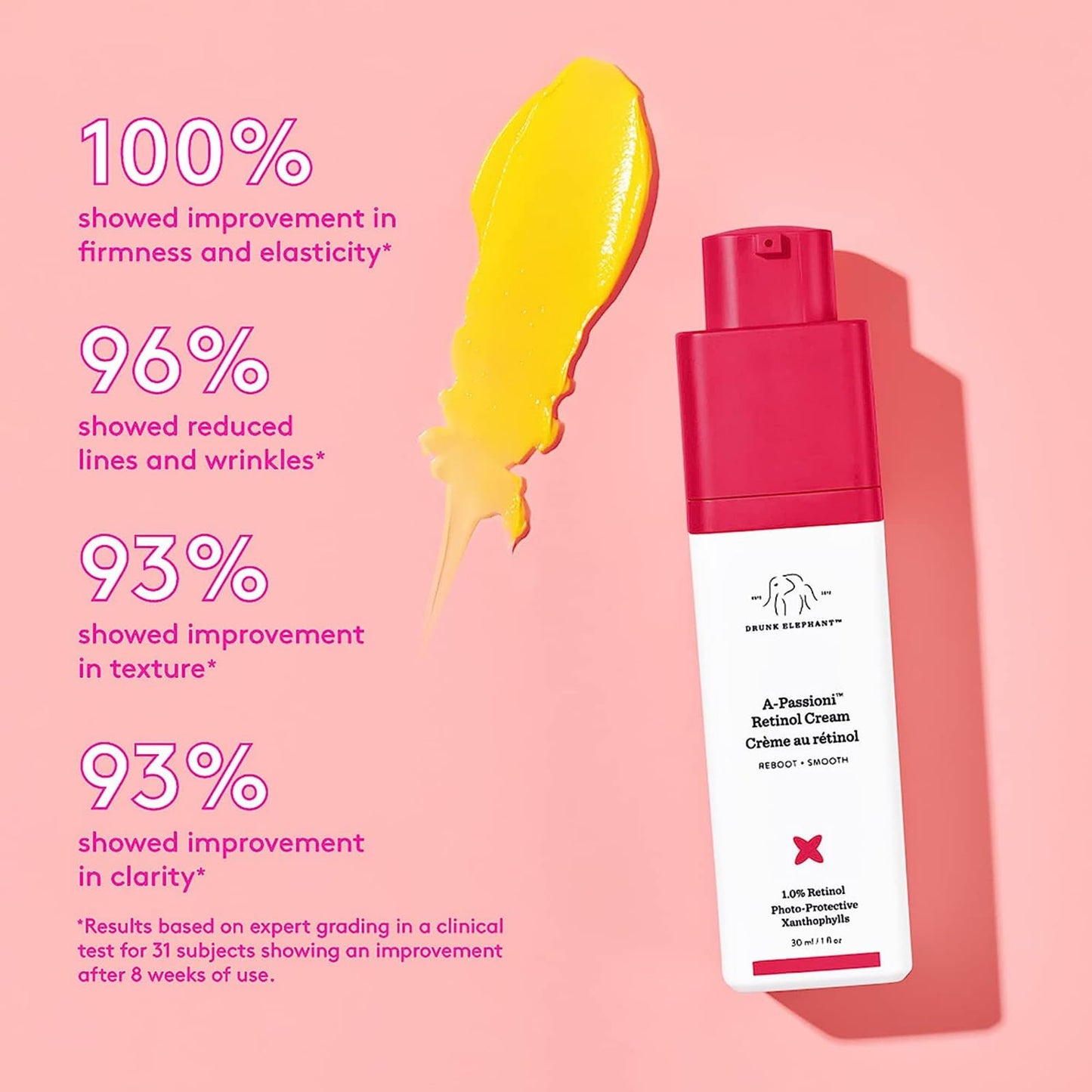 Drunk Elephant A-Passioni Retinol Anti-Wrinkle Cream. Restorative and Vegan Face Cream with Vitamin F (10 mL / 0.33 Fl Oz) (Midi)