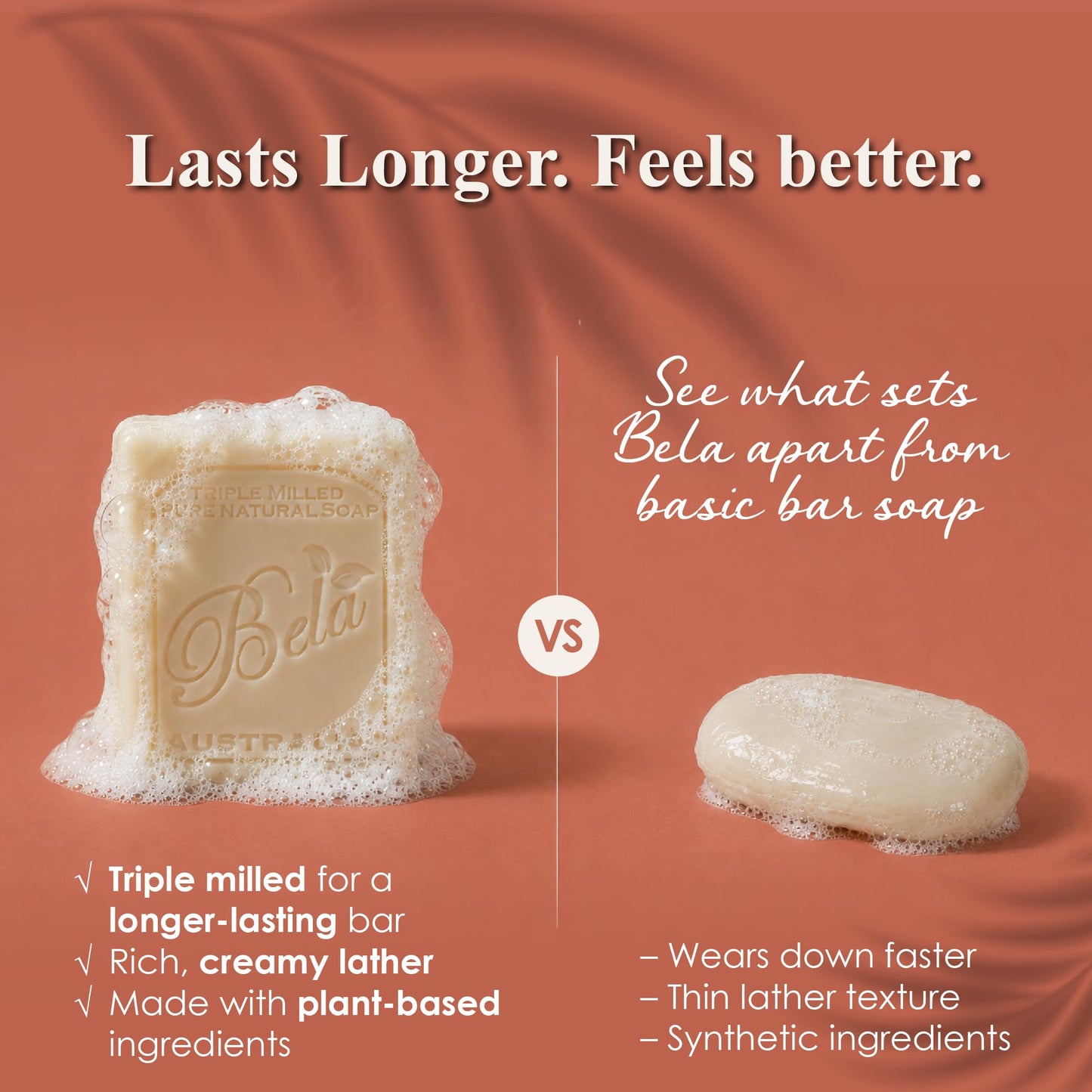 BELA Almond Soap 3.3 OZ Pack of 12, French Triple Milled Bar Soap with Organic Shea Butter, Hand, Face and Body Wash Bar Made in Australia