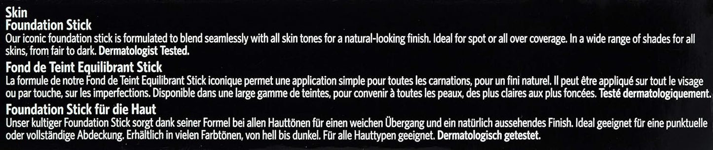 Bobbi Brown Skin Foundation Stick - Creamy Medium-to-Full Coverage, Warm Walnut W-096, 0.31 oz