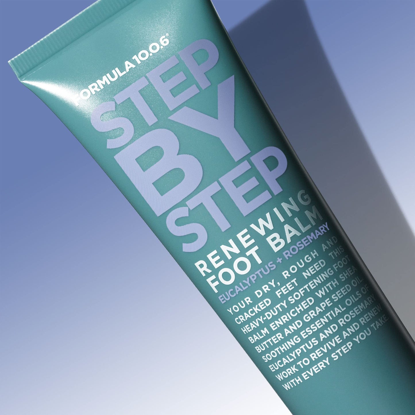 FORMULA 10.0.6 Step by Step Renewing Foot Balm Moisturizing Foot Cream for Dry Cracked Feet 3.4 fl oz (100ml)