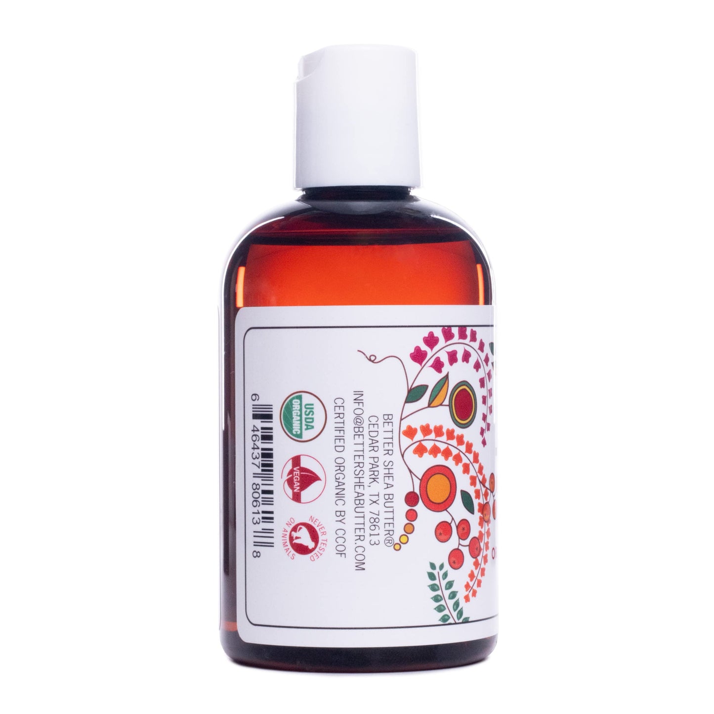 Better Shea Butter Organic Jojoba Oil | 100% Pure, Cold Pressed | Moisturize Face, Body & Hair Oil | Natural Massage Oil | 4 oz