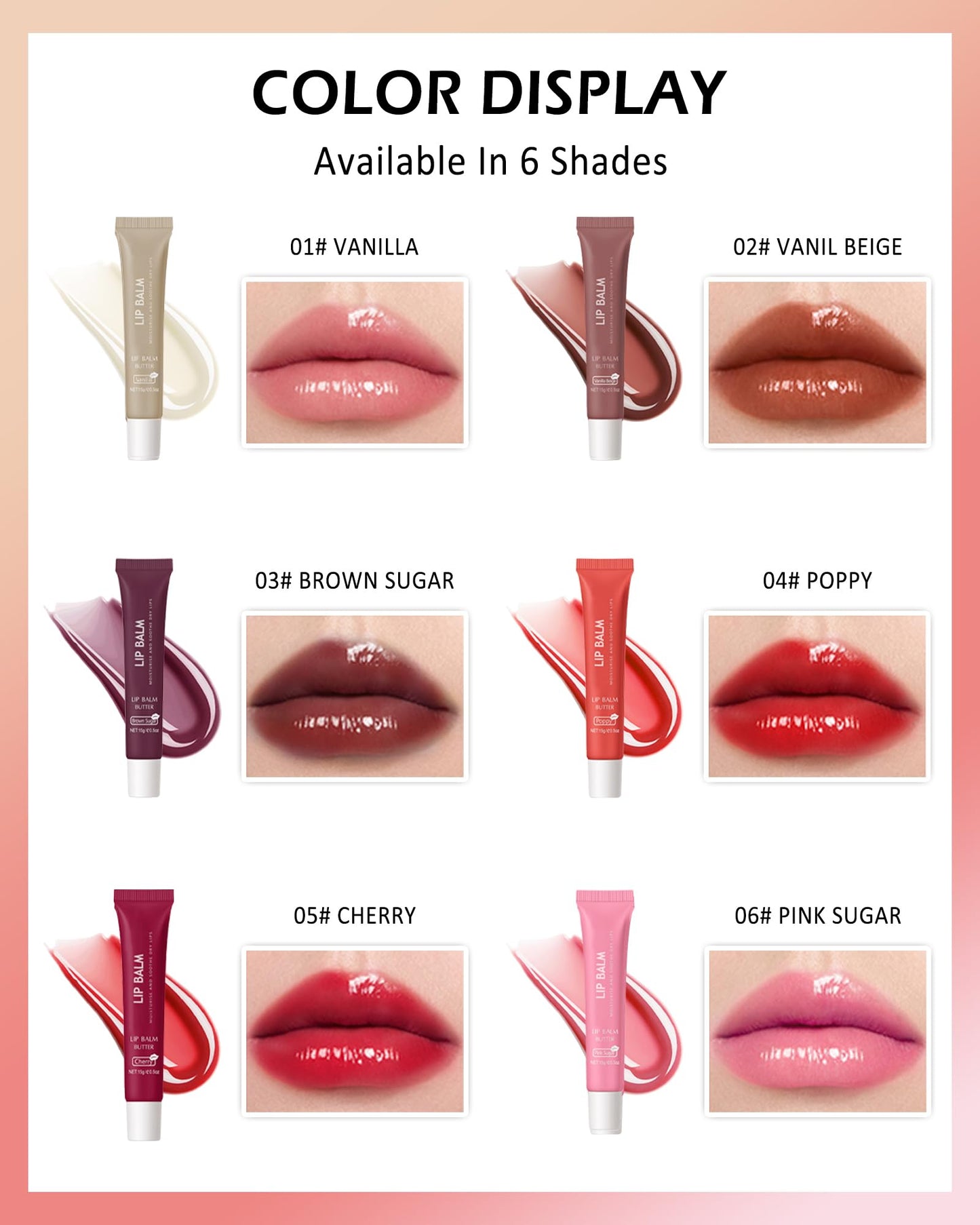 LYSdefeu Hydrating Butter Tint Lip Balm