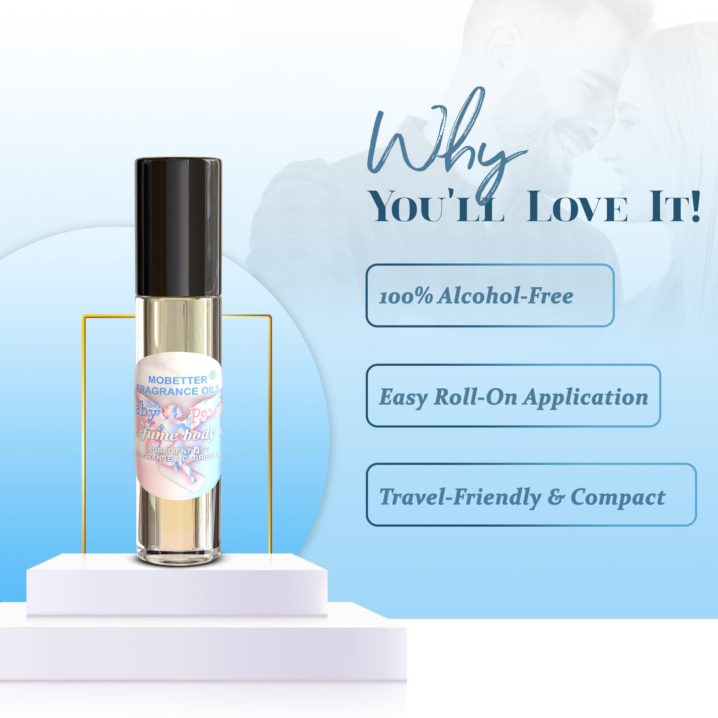 MOBETTER FRAGRANCE OILS – Powder Collection | Long-Lasting Perfume Body Oil