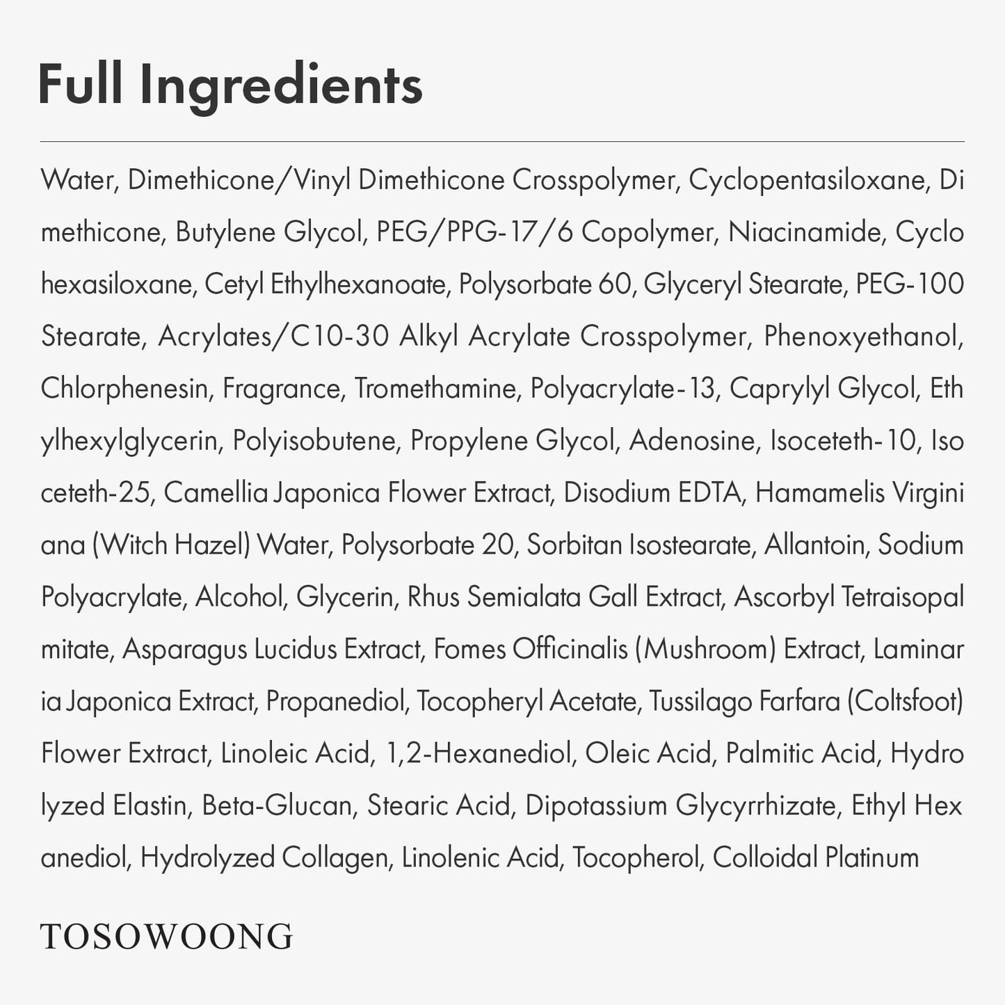 TOSOWOONG Pore Tightening Serum, Instantly Reduces Pores, Smooths Skin & Strengthens Barrier, Formulated With Niacinamide & Allantoin, Pore Minimizer For Face, Korean Skin Care, 30ml, 1.01 fl. oz.