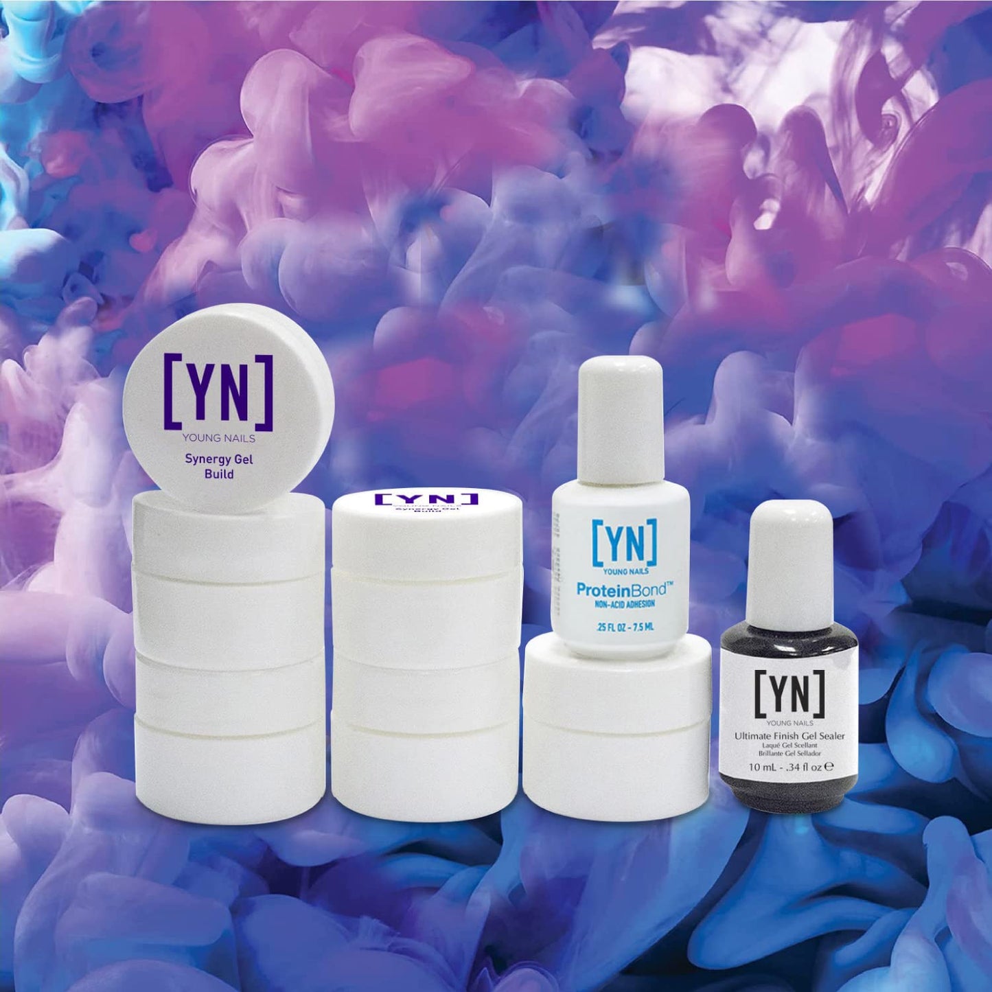 Young Nails Professional Kits & Accessories for Home Nail Kit, Starter Kit, Beginners, and/or Nail Professionals