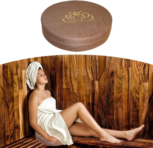 Memory Foam Sauna Cushion - High Resilience Infrared Seat Mat for Shower & Sauna | Comfortable Bench Pad