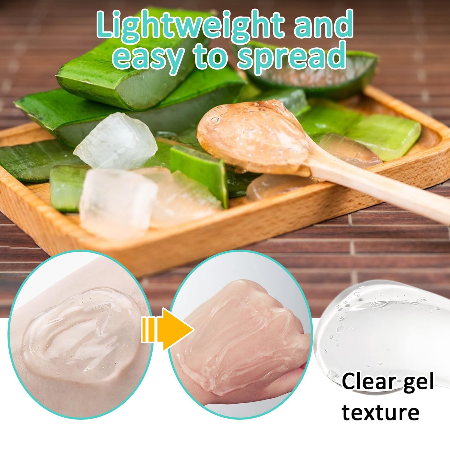 DuoZeng 8PCS Aloe Vera Gel for Face,Hydrating Refreshing Aloe Vera Gel for Sunburn Relief,Travel Size Non-sticky Aloe Vera Face Moisturizer,Fast Absorbing After Sun Lotion Aloe Gel Moisturizer