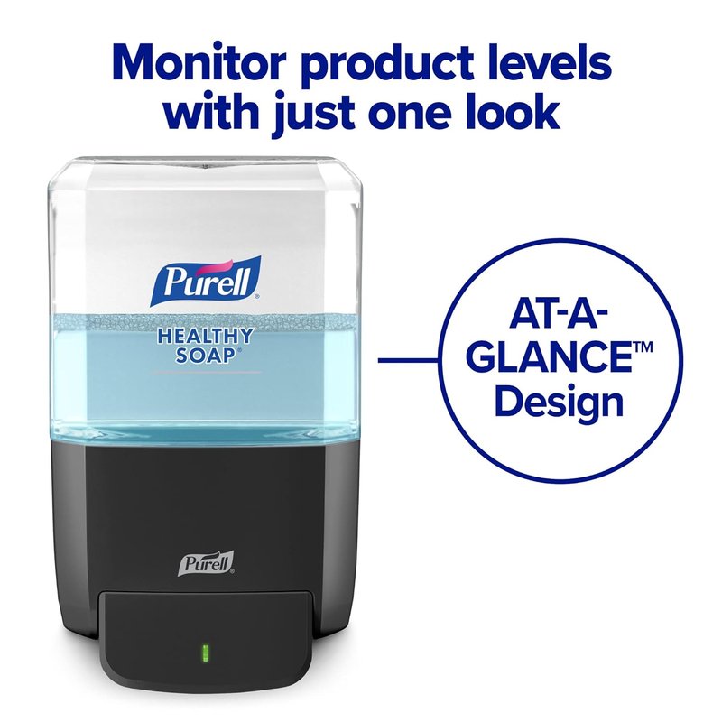 **PURELL Healthy Soap Foam Starter Kit - Fragrance-Free 1200 mL Refill & Manual Dispenser**