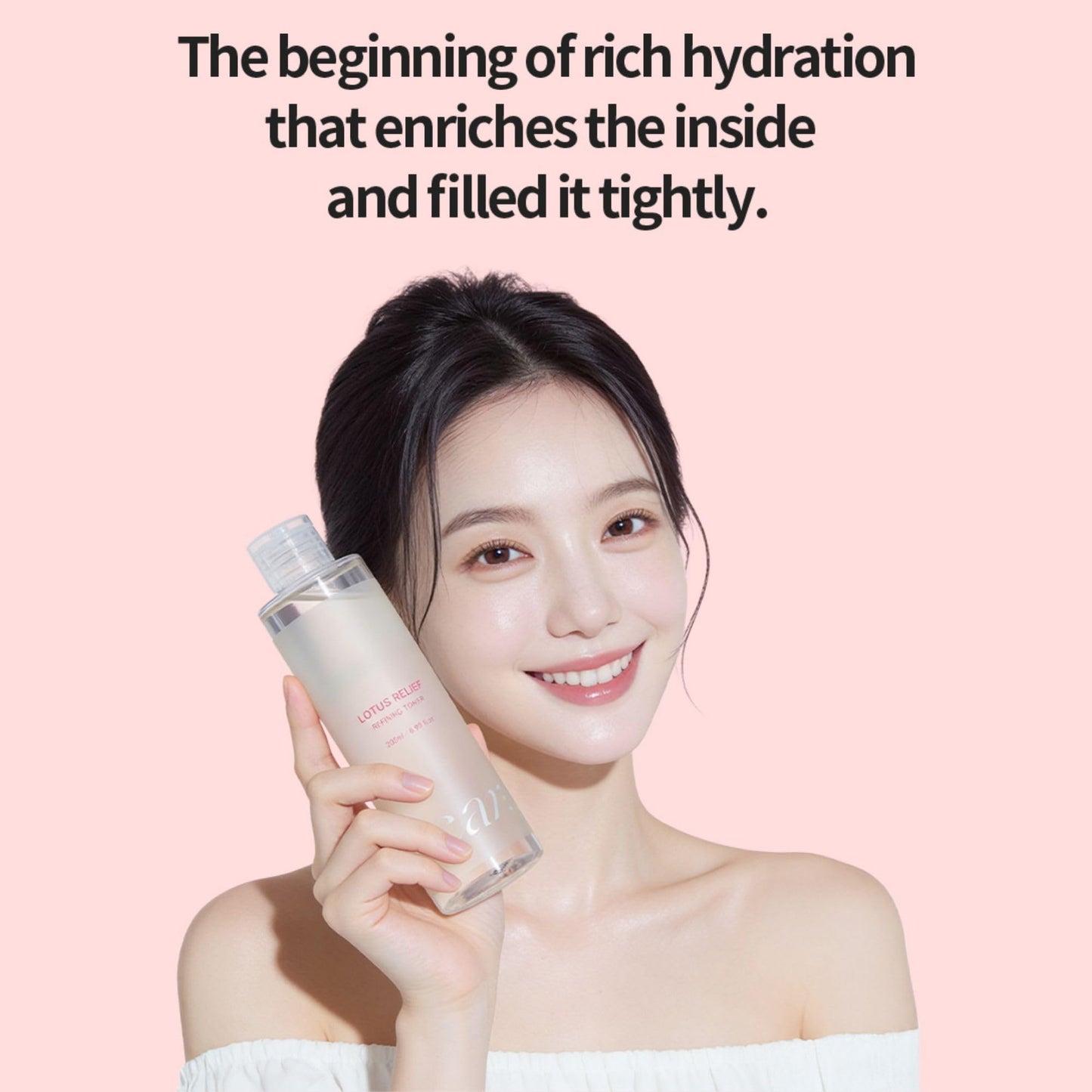 neargarden Lotus Relief Refining Toner I Astringent for Face, Skin Care, Hydrating, Calming, Refreshing, Vegan, Unscented (205ml / 6.93 fl.oz.)